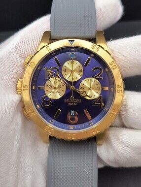 Nixon The 48-20 Gold/ Blue Sunray